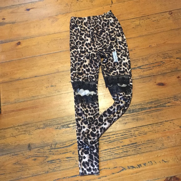 Leopard leggings - Picture 1 of 8